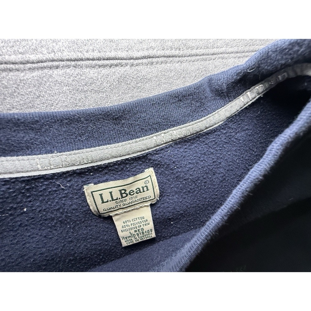 LL.Bean Men's Sweater Bundle Large Blue/gray - Picture 4 of 16